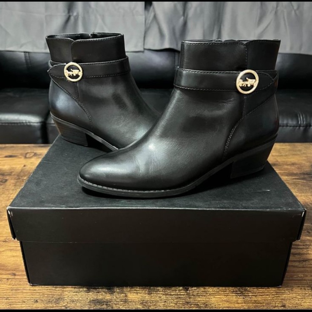 Coach Booties Size 7